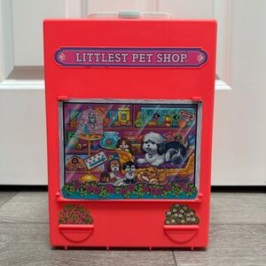 KENNER VTG 1992 LITTLEST PET SHOP CARRY CASE PLAYSET NO AWNING NO ACCESSORIES
